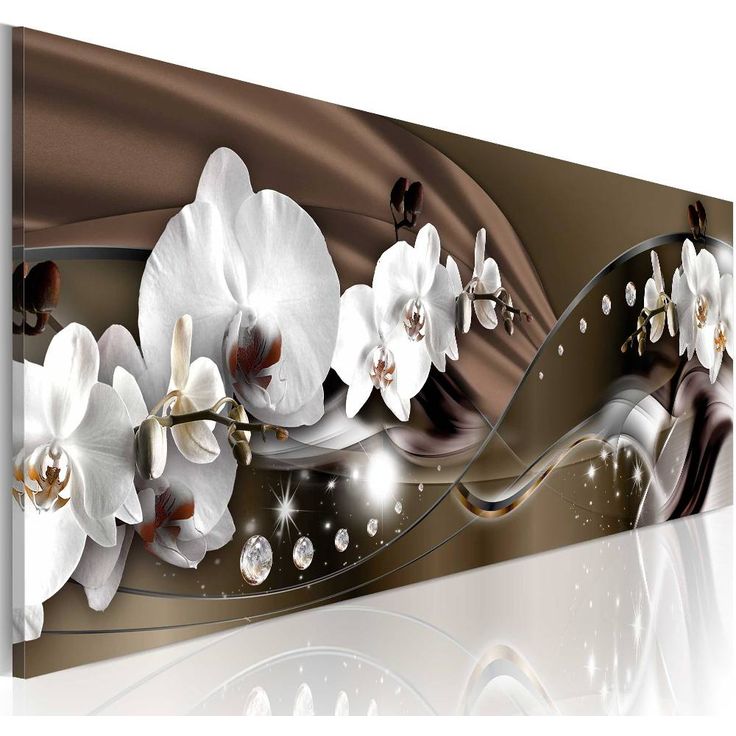 Canvas-taulu Artgeist Chocolate Dance of Orchid, eri kokoja