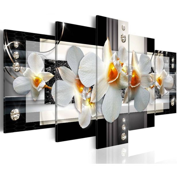 Canvas-taulu Artgeist Sunny orchids, eri kokoja