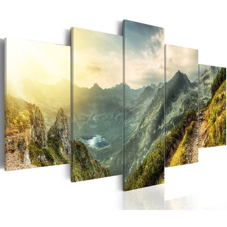 Canvas-taulu Artgeist Slovak mountain landscape, eri kokoja