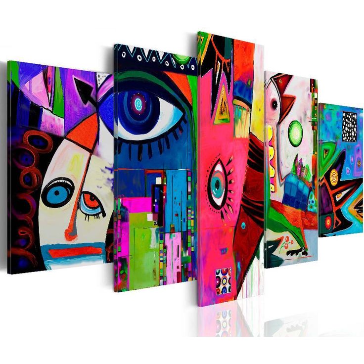 Canvas-taulu Artgeist Circus of everyday life, eri kokoja
