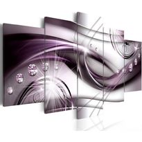 Canvas-taulu Artgeist Violet Glow, eri kokoja