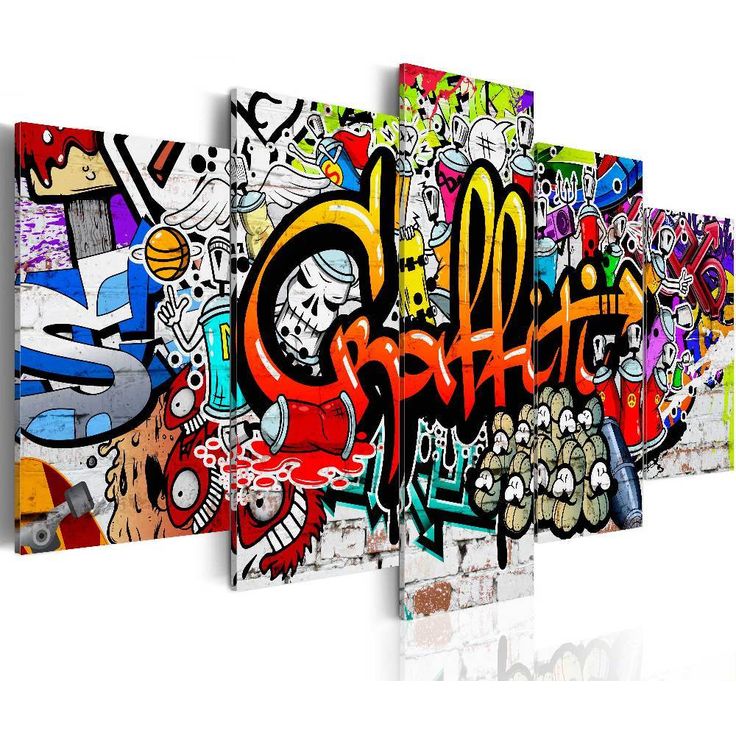Canvas-taulu Artgeist Colourful Style, eri kokoja