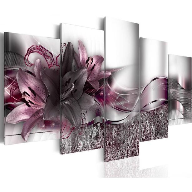 Canvas-taulu Artgeist Purple Sash, eri kokoja