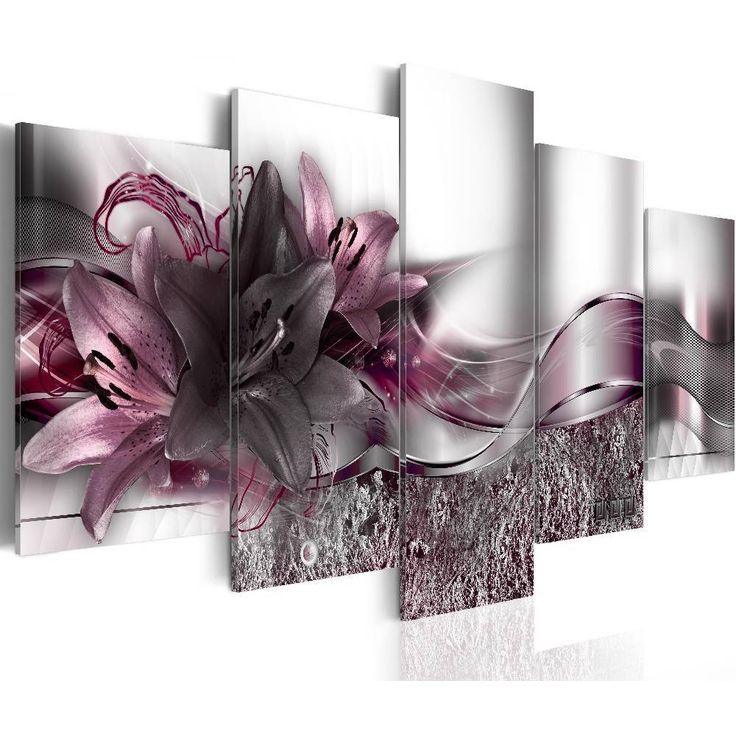 Canvas-taulu Artgeist Purple Sash, eri kokoja