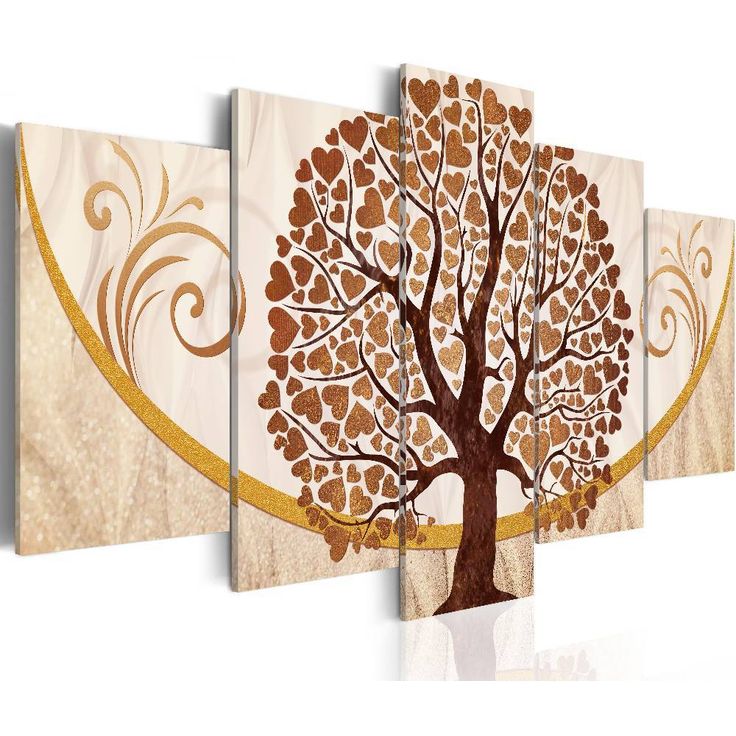 Canvas-taulu Artgeist The Golden Tree of Love, eri kokoja