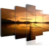 Canvas-taulu Artgeist Sunset Island, eri kokoja