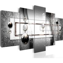 Canvas-taulu Artgeist Grey Symmetry, eri kokoja