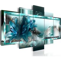 Canvas-taulu Artgeist Sky Blue Lilies, eri kokoja