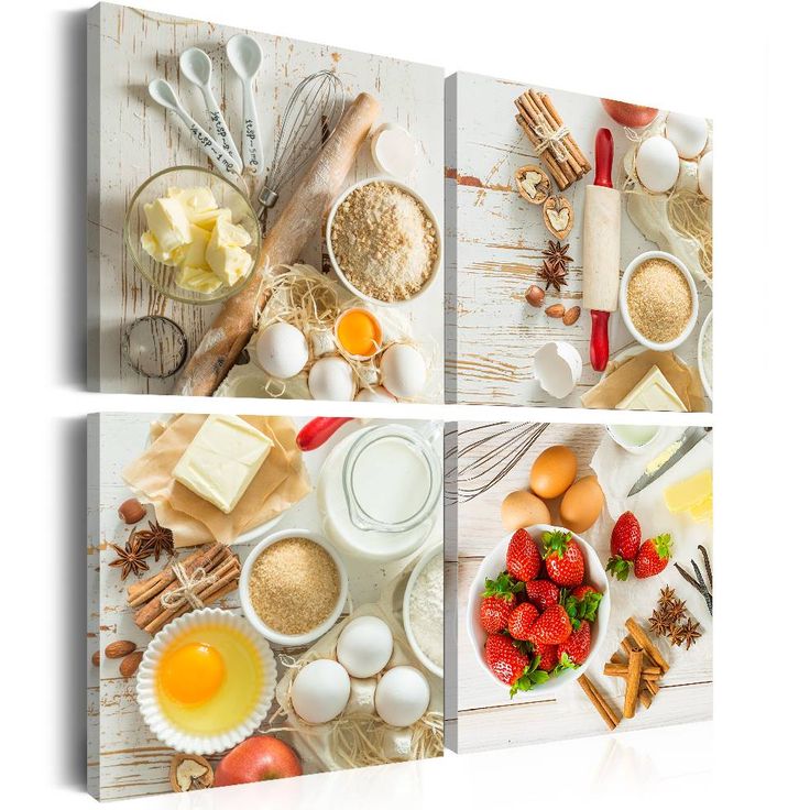 Canvas-taulu Artgeist Sweet Kitchen, eri kokoja