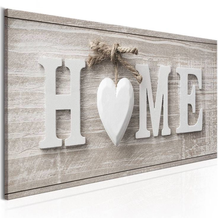 Canvas-taulu Artgeist Beloved Home, eri kokoja