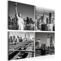 Canvas-taulu Artgeist Faces of New York, eri kokoja