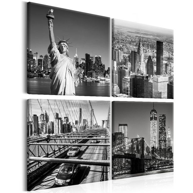 Canvas-taulu Artgeist Faces of New York, eri kokoja