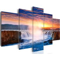 Canvas-taulu Artgeist Selfoss Waterfall, eri kokoja