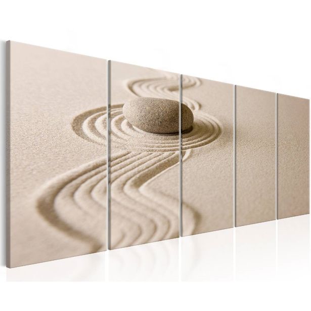 Taulu Artgeist Zen: Sand and Stone 90x225cm