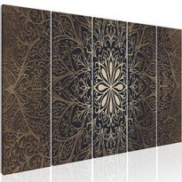 Canvas-taulu Artgeist Brown Mandala, eri kokoja