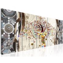 Canvas-taulu Artgeist Tree and Mosaic, eri kokoja
