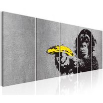 Canvas-taulu Artgeist Monkey and Banana, eri kokoja