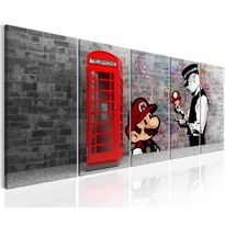 Canvas-taulu Artgeist Brick Graffiti I, eri kokoja