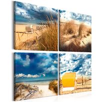 Canvas-taulu Artgeist Holiday at the Seaside, eri kokoja