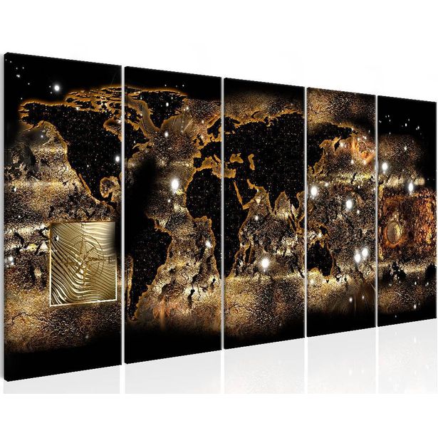 Canvas-taulu Artgeist World at Night, eri kokoja