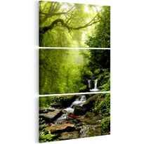 Canvas-taulu Artgeist Brook among Trees, 120x60cm