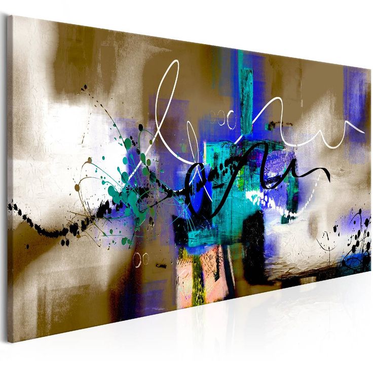 Taulu Artgeist Street Melodies Brown 1-osainen leveä 60x120cm