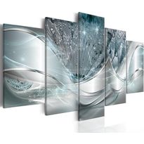 Canvas-taulu Artgeist Sparkling Dandelions, sininen, eri kokoja