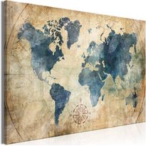 Canvas-taulu Artgeist Retro Map, 1-osainen, eri kokoja