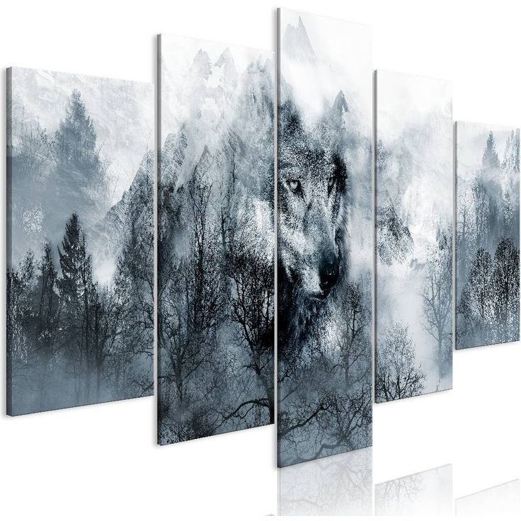 Canvas-taulu Artgeist Mountain Predator, eri kokoja