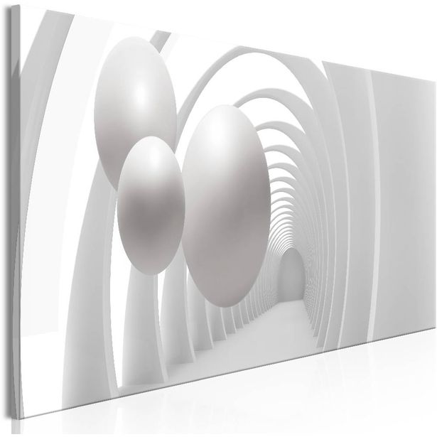 Canvas-taulu Artgeist White Tunnel, eri kokoja