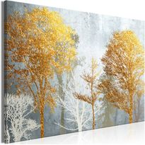 Canvas-taulu Artgeist Hoarfrost and Gold, eri kokoja