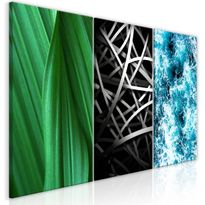 Canvas-taulu Artgeist Structures in Nature, 3-osainen, 60x120cm