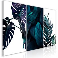 Canvas-taulu Artgeist Cold Leaves, 3-osainen, 60x120cm