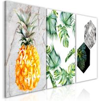 Canvas-taulu Artgeist Hot Tropics, 3-osainen, 60x120cm