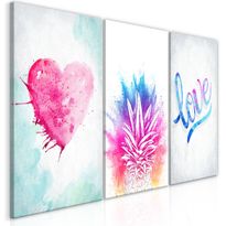 Canvas-taulu Artgeist Tropical Dust, 3-osainen, 60x120cm