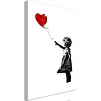 Canvas-taulu Artgeist Banksy: Girl with Balloon, eri kokoja