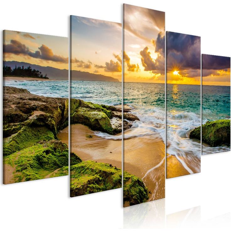 Canvas-taulu Artgeist Turquoise Sea, eri kokoja