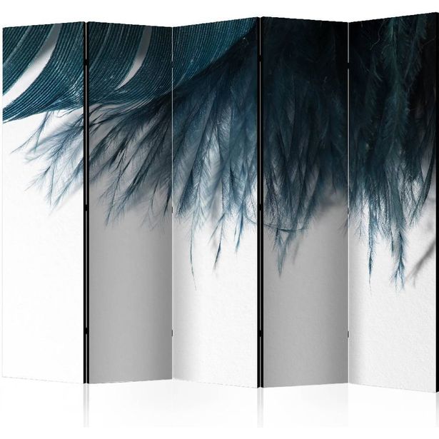 Sermi Artgeist Dark Blue Feather II, 225x172cm