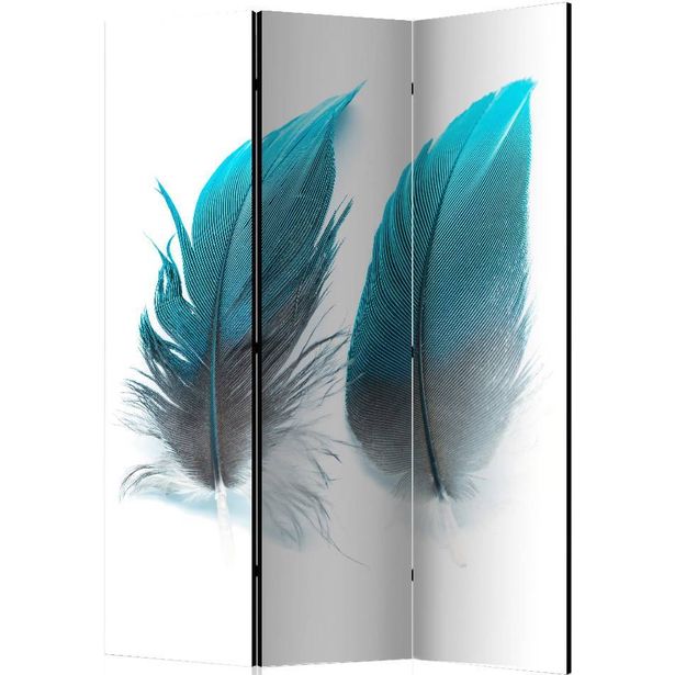 Sermi Artgeist Blue Feathers, 135x172cm