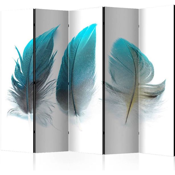 Sermi Artgeist Blue Feathers II, 225x172cm