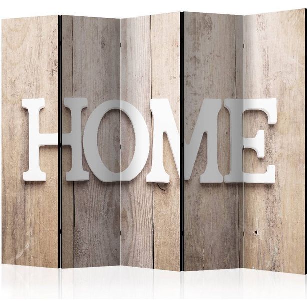 Sermi Artgeist Home on wooden boards, 225x172cm