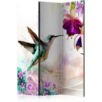 Sermi Artgeist Hummingbirds and Flowers, 135x172cm