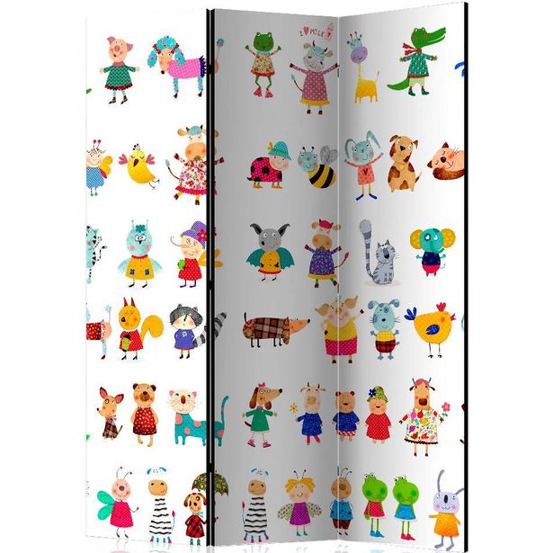 Sermi Artgeist Cartoon Pets, 135x172cm