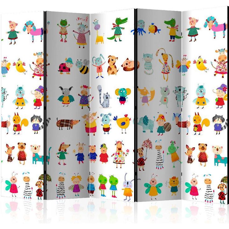 Sermi Artgeist Cartoon Pets II, 225x172cm