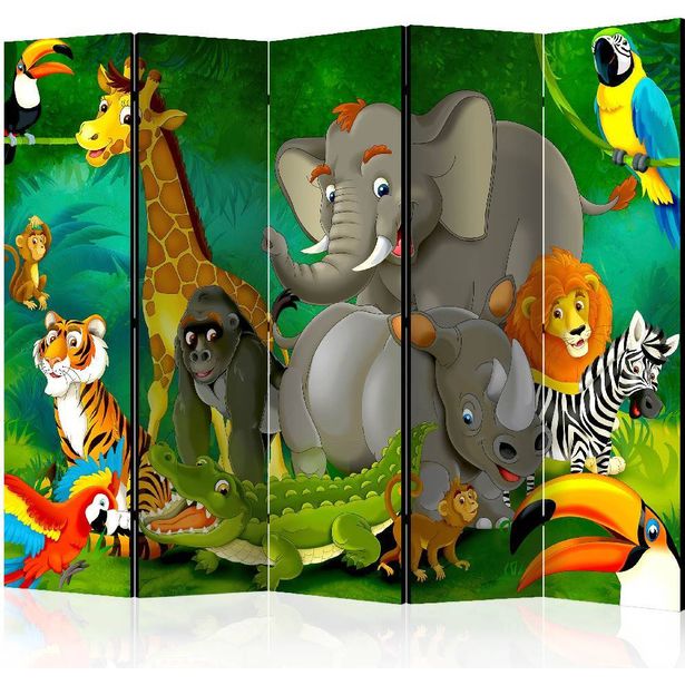 Sermi Artgeist Colourful Safari II, 225x172cm