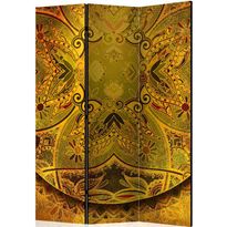 Sermi Artgeist Mandala: Golden Power, 135x172cm
