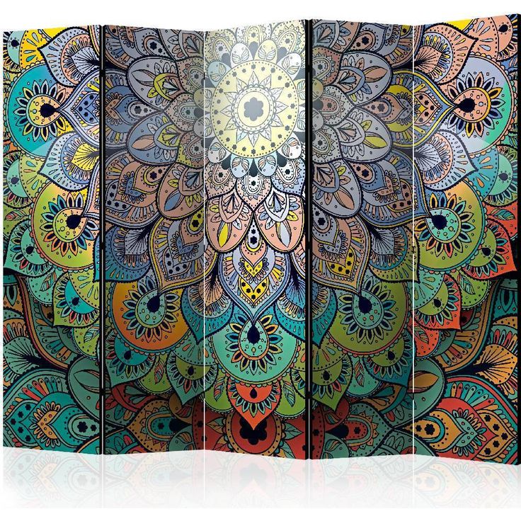 Sermi Artgeist Colourful Stained Glass II, 225x172cm