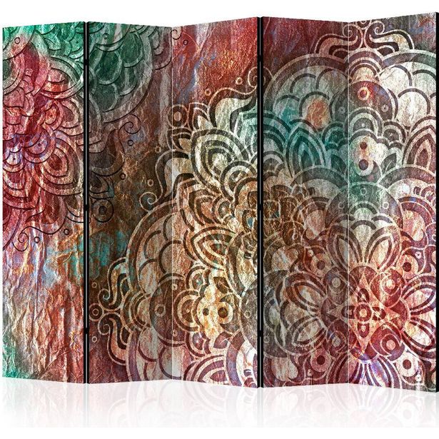 Sermi Artgeist Mandala: Copper Garden II, 225x172cm