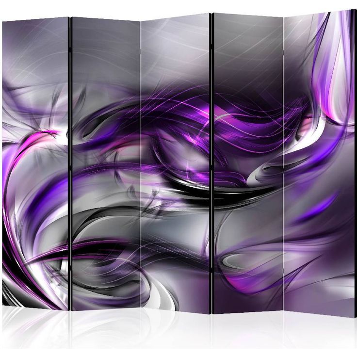 Sermi Artgeist Purple Swirls II, 225x172cm