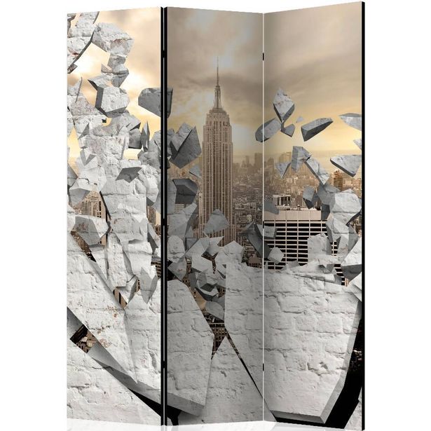 Sermi Artgeist City behind the Wall, 135x172cm
